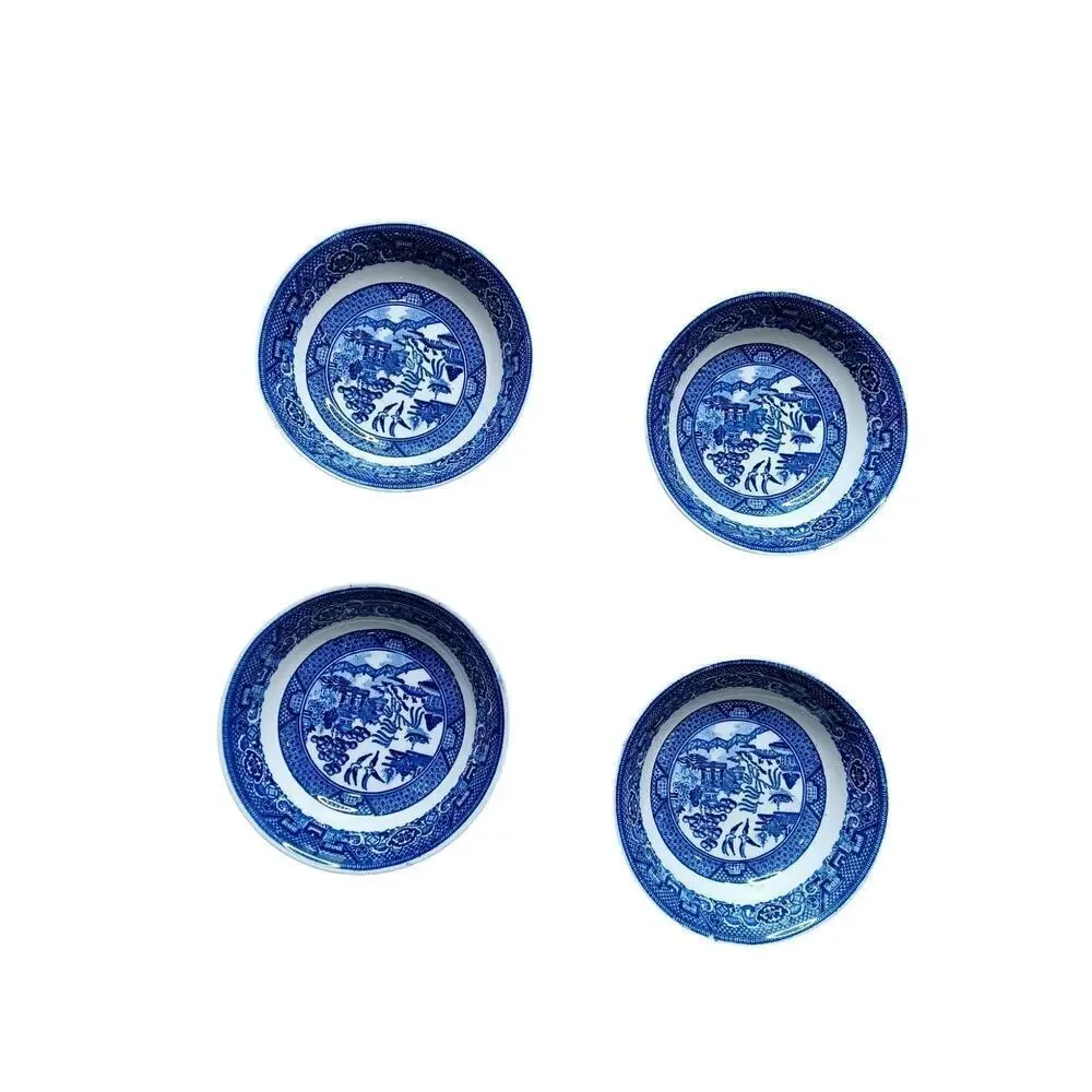 Homer Laughlin Blue Willow Ware Set of 12